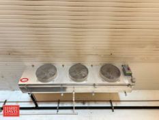 (2) Trenton 3-Fan Evaporators - Rigging Fee: $1,400