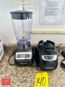 (2) Blender Motors with (1) Pitcher - Rigging Fee: $100