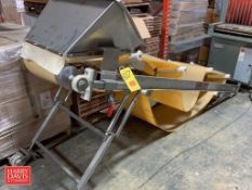Nu-Con S/S Frame Belt Conveyor Section (Location: Edison, NJ) - Rigging Fee: $150