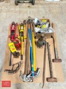 Assorted Pipe Benders, Floor Jacks and Sledge Hammers - Rigging Fee: $150