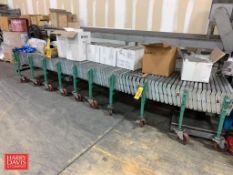 ROACH Power Expandable Conveyor: 161” Length x 31