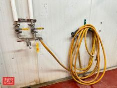 Hose Station with Valves and Sprayer - Rigging Fee: $250