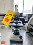 Bausch + Lomb Monocular Microscope - Rigging Fee: $100