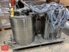 Skid Mounted Ice Chilling System with Baktec Refrigeration Unit, Model: BKL200-ICE and Tank