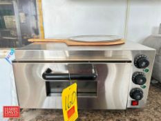 S/S Small Single Pizza Oven with Peel and (2) S/S Trays - Rigging Fee: $150