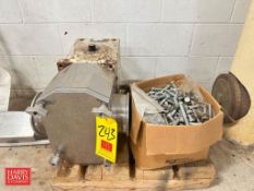 Positive Displacement Pump, Assorted Bolts, Nuts and Washers - Rigging Fee: $150