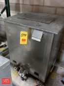 75 Gallon S/S Rectangular Tank (Location: Edison, NJ) - Rigging Fee: $75