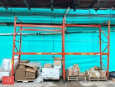 Sections: Pallet Racking: (2) 12' x 9' and (2) 16' x 9