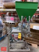 S/S Dual Piston Filler: Mounted on Casters (Location: Edison, NJ) - Rigging Fee: $125