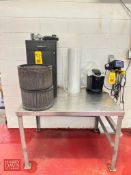 S/S Table: 45” x 32