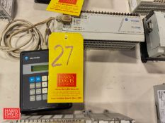 Allen-Bradley Micro Logix 1000 PLC, Model: 1761-L32BWA with Micro View Controller, Model: MVP232