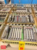 Allen-Bradley 16-Slot I/O Racks with (14), (12) and (7) Modules