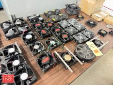 (50) Assorted Comain Rotron and IBM Fans