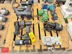 Assorted Krones, Brodine and other Gear Reducing Drive and Motors