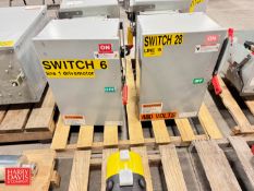 Siemens Sentron Fusible Switch Bus Bar Plugs: 600 VLT, 200 AMP, 150 Max HP with Fuses