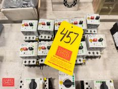 (10) Moeller Contactors, Model: PKZM1-0,6