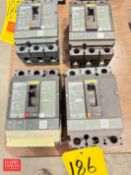 Square D Breakers: 150/60 AMP