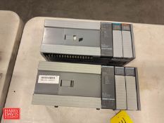 Allen-Bradley SLC 500 Processors Units with (2) I/O Modules, Model: 1747-L40E and 1747-L40A