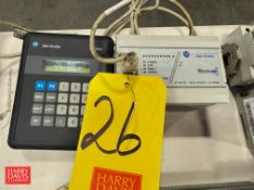Allen-Bradley Micro Logix 1000 PLC, Model: 1761-L16BWA with Micro View Controller