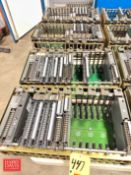 Allen-Bradley 16-Slot I/O Racks with (11) and (9) Modules