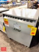 Jefferson Electric 3-Phase Dry Type Energy Efficent Transformer: 112.5 kVA , 480 DELTA H.V.