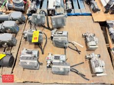 Varimax Motors and Gear Reducing Drive with (6) Lenze Inverters