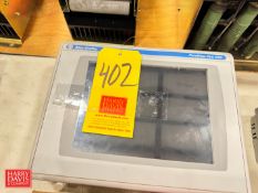 Allen-Bradley PanelView Plus 1000 HMI with Logix Module, Model: 2711P-RDT10CB and 2711P-RP1