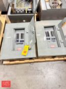 Square D Panel Boards: 100 AMP with Breaker