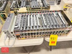Allen-Bradley 16-Slot I/O Rack with PLC, Power Supply and (15) Modules