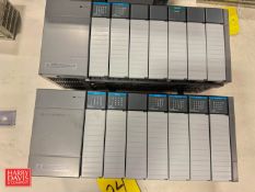 Allen-Bradley SLC 500 Power Supplies, Model: 1746-P2 with (3) and (6) I/O Modules
