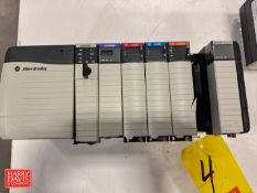 Allen-Bradley Logix 5562 PLC with (5) DC and AC Input and Output Modules, SERCOS Interface Module
