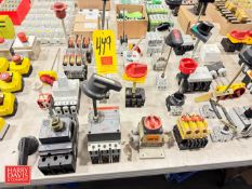 Assorted Allen-Bradley, ABB and other Switches