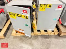 Siemens Sentron Fusible Switch Bus Bar Plugs: 600 VLT, 200 AMP, 150 Max HP with Fuses