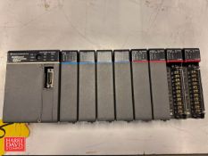 Texas Instruments CPU, Model: 435 with (8) Input and Output Modules and Power Supply