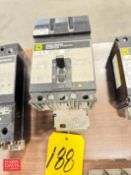 Square D Circuit Breakers: 600 VLT, 20 AMP