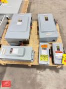 Assorted Square D Safety Switches: 200-30 AMP