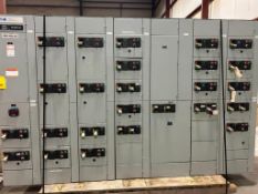 Eaton 7-Column, 1200 Amp Freedom Series 2100 MCC