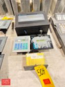 Assorted Allen-Bradley Dataliner, DTAM Micro Bar Code Decoder and other Read Outs