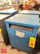 Challenger Dry Type Tranformer, Model: 3BN, Model: 378-317: 37.5 kVA , 240x480-120/240 VLT