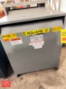 Square D Sorgel 3-Phase General Purpose Transformer, Model: EE75T3H: 75 kVA , 480 H.V., 90 AMP, 208Y