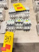 (7) Schneider Multi9 and C60 Breakers