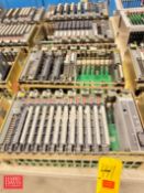 Allen-Bradley 16-Slot I/O Racks with (15), (12), (11) and (7) Modules