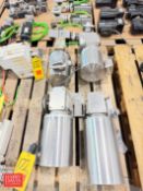 Gear Reducing Drives, (4) with S/S Clad Motors and (3) with S/S Gear Reducers