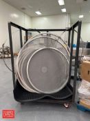 Assorted Sweco Separator Rings and Screens: Dimensions = 48