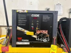Exide/Yuasa 36 VLT Battery Charger, Model: W3-18-1050 - Rigging Fee: $75