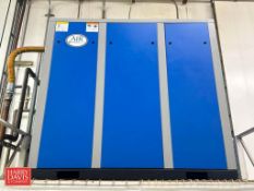 Compressor World 75 HP Screw Air Compressor, Model: SCR75M - Rigging Fee: $1,200