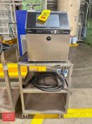 Hitachi Ink Jet Printer, Model: RX2-SD160W with S/S Cart (Location: Export, PA) - Rigging Fee: $125