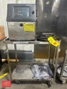 Hitachi Ink Jet Printer, Model: PXR-D460W with S/S Cart (Location: Export, PA) - Rigging Fee: $125