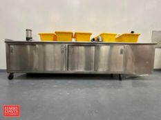 Portable S/S Cabinet - Rigging Fee: $125