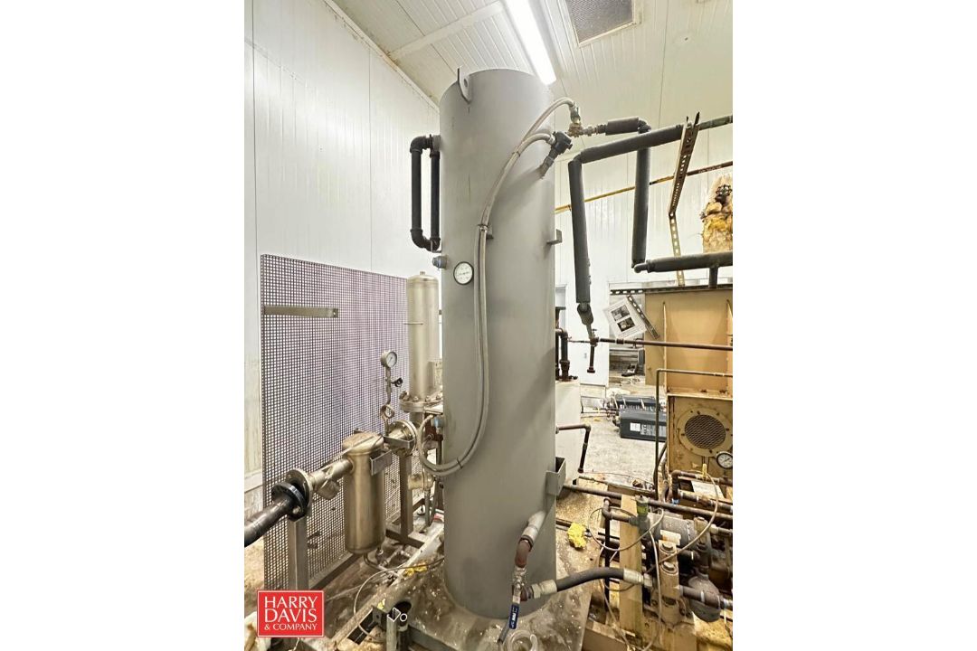 Skid Mounted Clayton Steam Generator, Model: EG-20-1, S/N: 24550 with Vertical Air Receiver and - Image 2 of 5